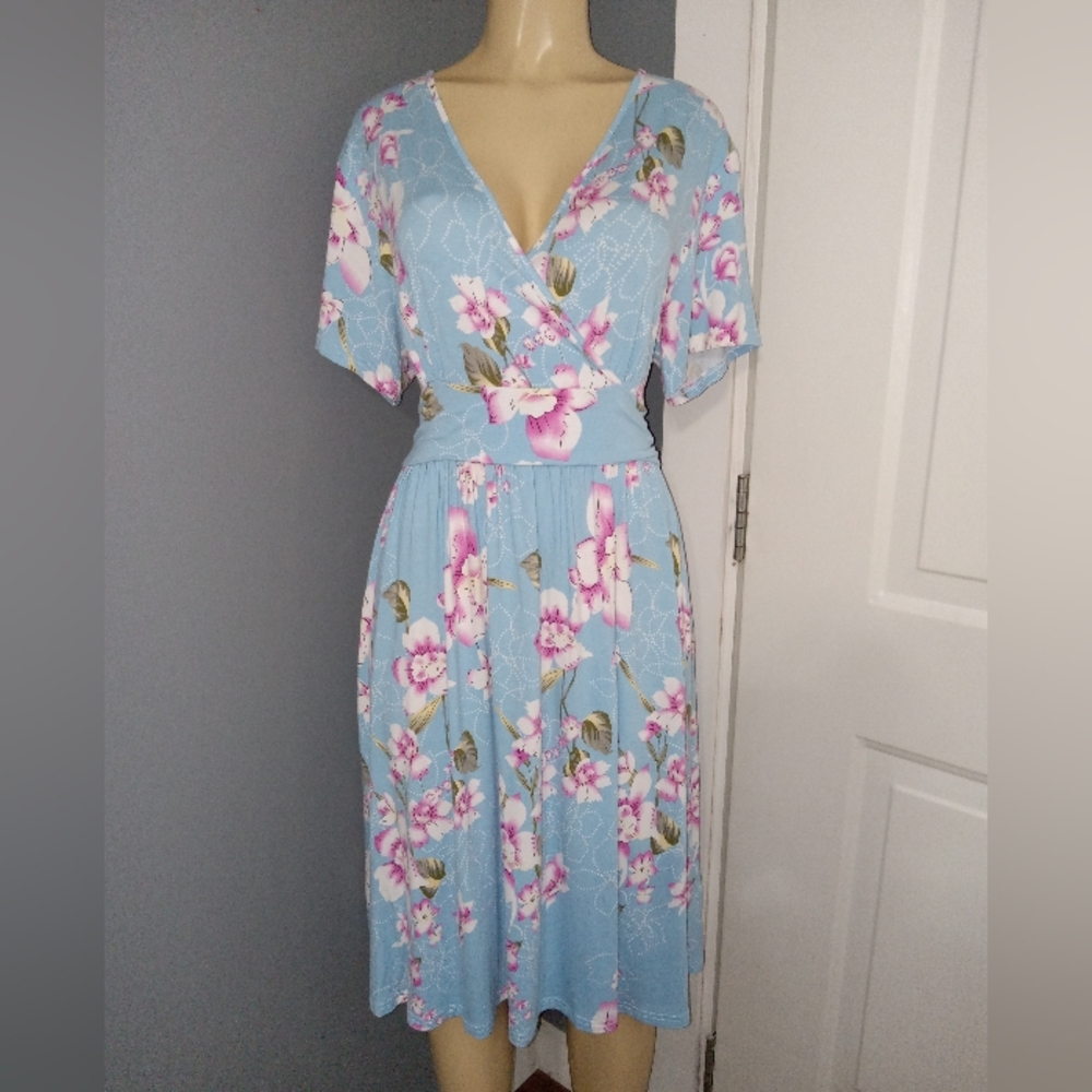 💣LILBETTER FLORAL DRESS SZ 2XL